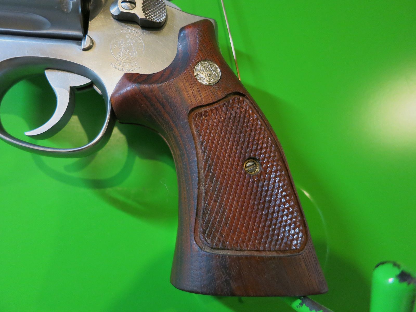 Revolver, SMITH&WESSON, Mod. 686 , .357 Magnum, 6" Lauf,  Edelstahl-Version (stainless)   #15-