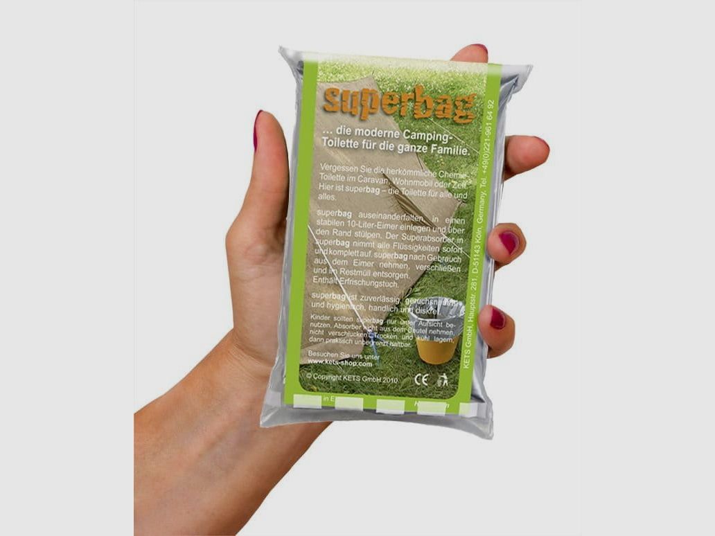 Toilette da campeggio KETS Superbag