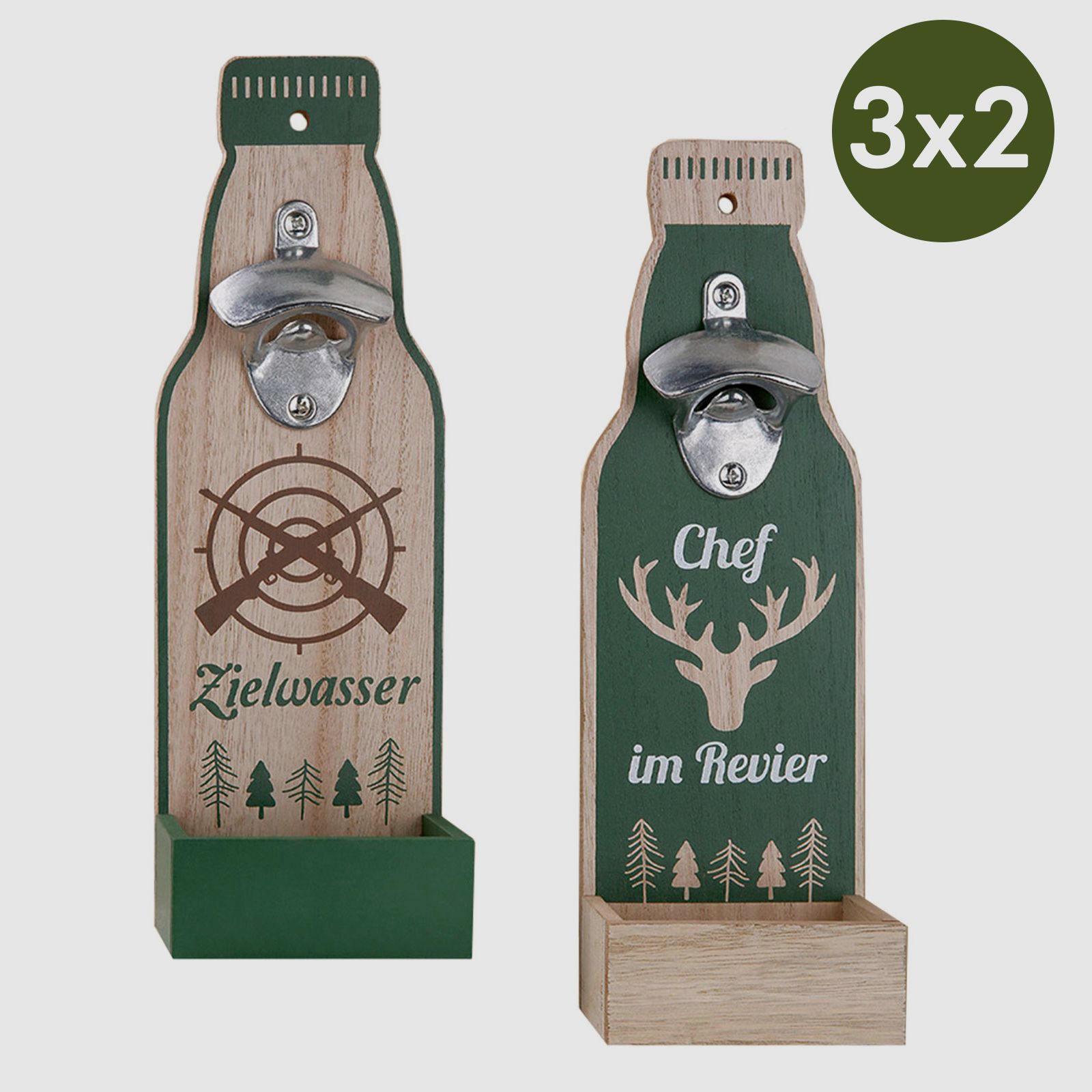 Bottle opener with cork collector