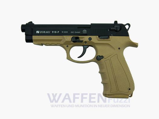 Zoraki 918-P Schreckschusspistole 9mm Desert