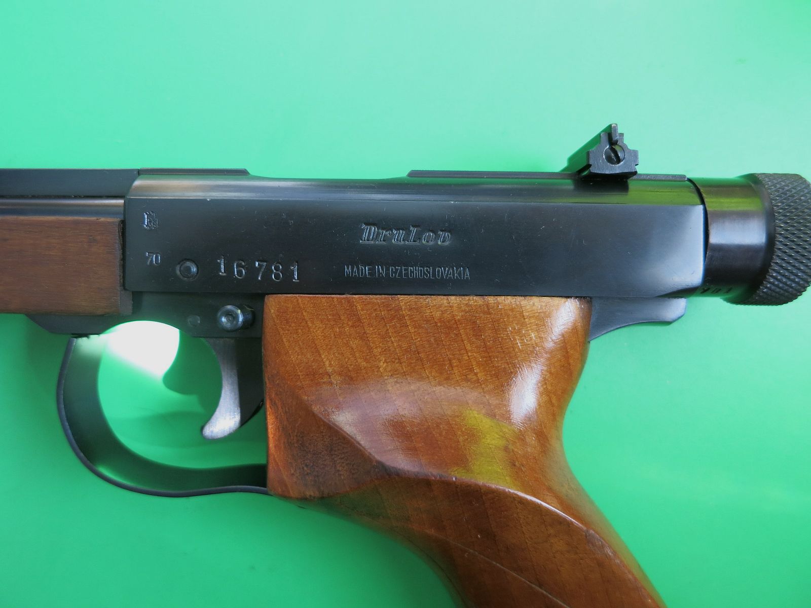 Drulov Modell 70 Standard, .22 lr, "pistolet libre"  #52