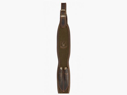 Rifle sling with cartridge holder