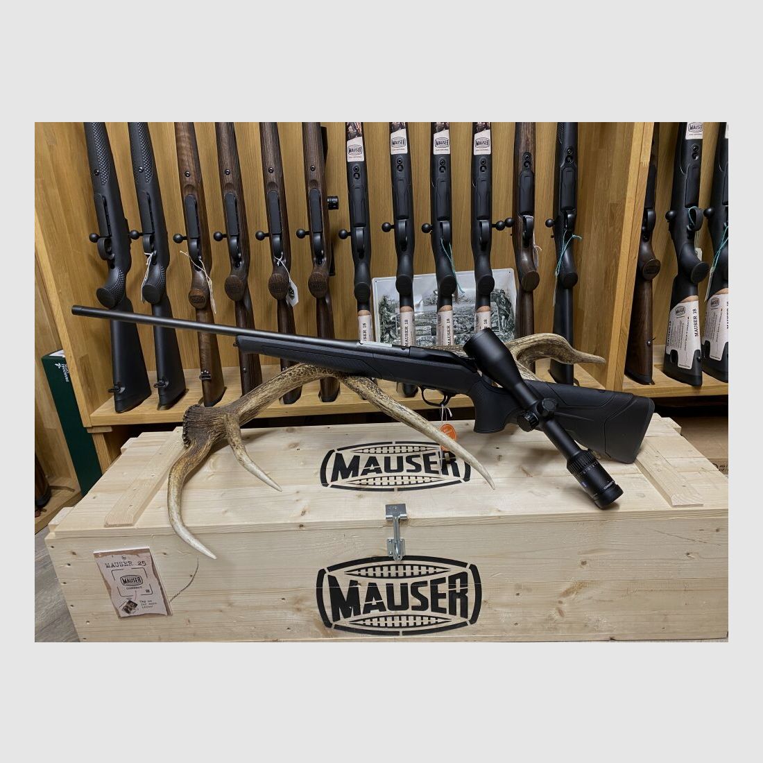 Blaser R8 Professional 2.0, with Zeiss Conquest V6 2.5-15x56 M, with rail