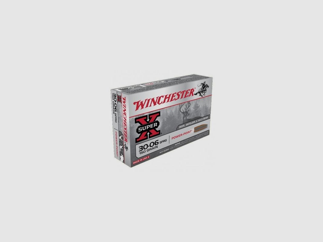 WINCHESTER 30-06 150 GRS POWER POINT 20 PCS, image 4 of 4