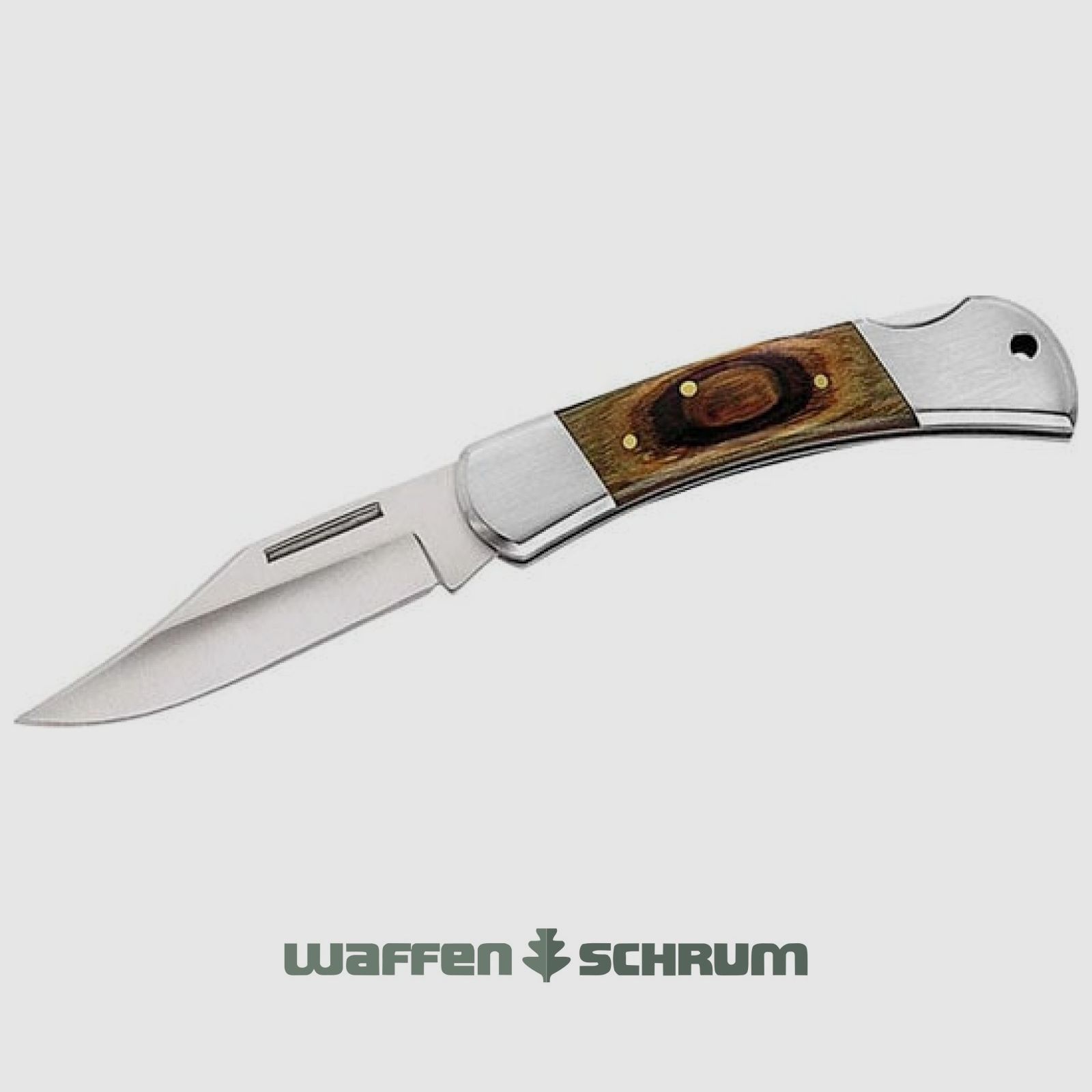 Herbertz pocket knife AISI 420 pakkawood, handle length 9cm
