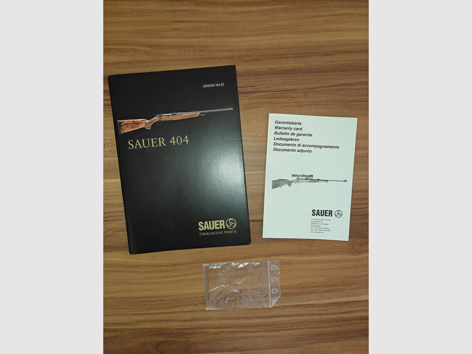 Sauer 404 .30-06 / Overhauled at Sauer / New original stock / Semiweight / Muzzle thread