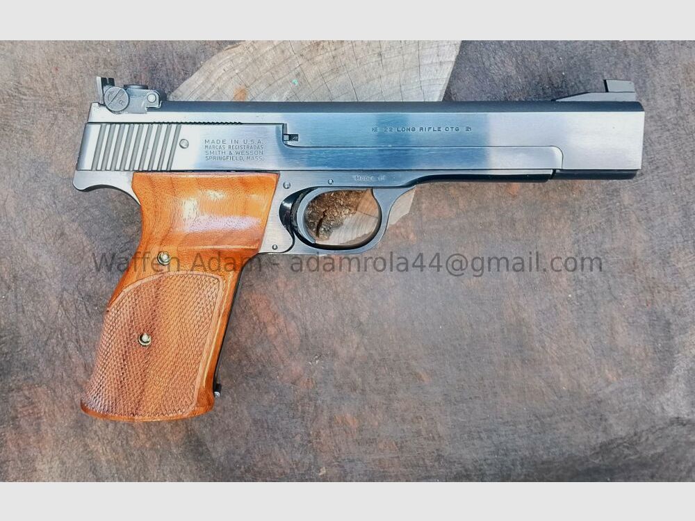 Smith & Wesson Modell 41, 5 1/2 ", Sport Pistole 1972