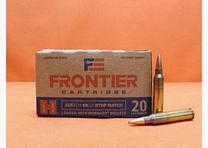 Hornady Patrone .223Rem Hornady 68grs BTHP (R160) VE 20 Patronen Frontier/ 4,41g Hohlspitz-Torpedoheck-Match