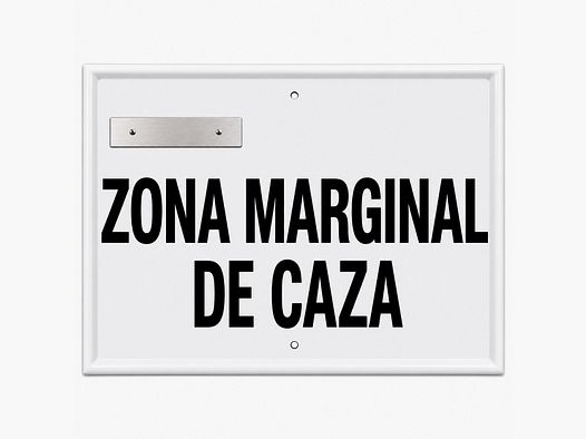 Tafel Marginales Jagdgemeinschaft Valencia 50x33 cm