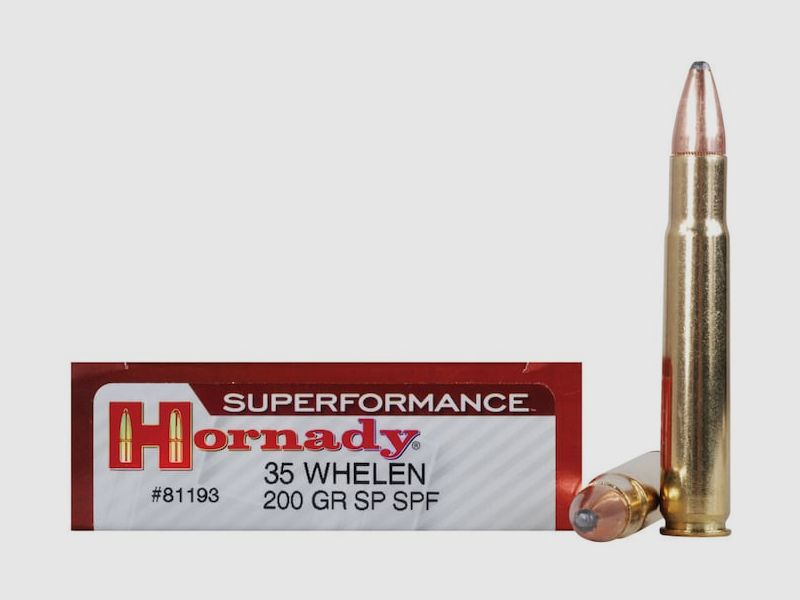 Hornady Superformance .35 Whelen 200GR InterLock SP 20 cartridges