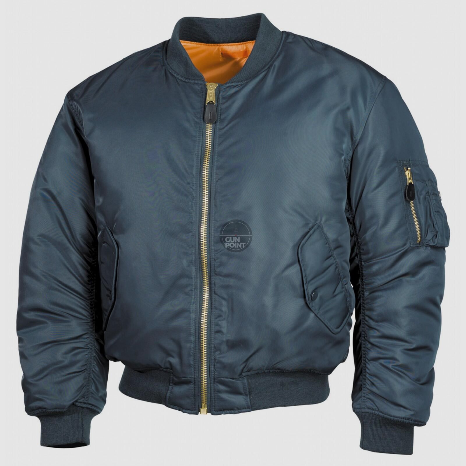 US Pilotenjacke MA1,alphablau