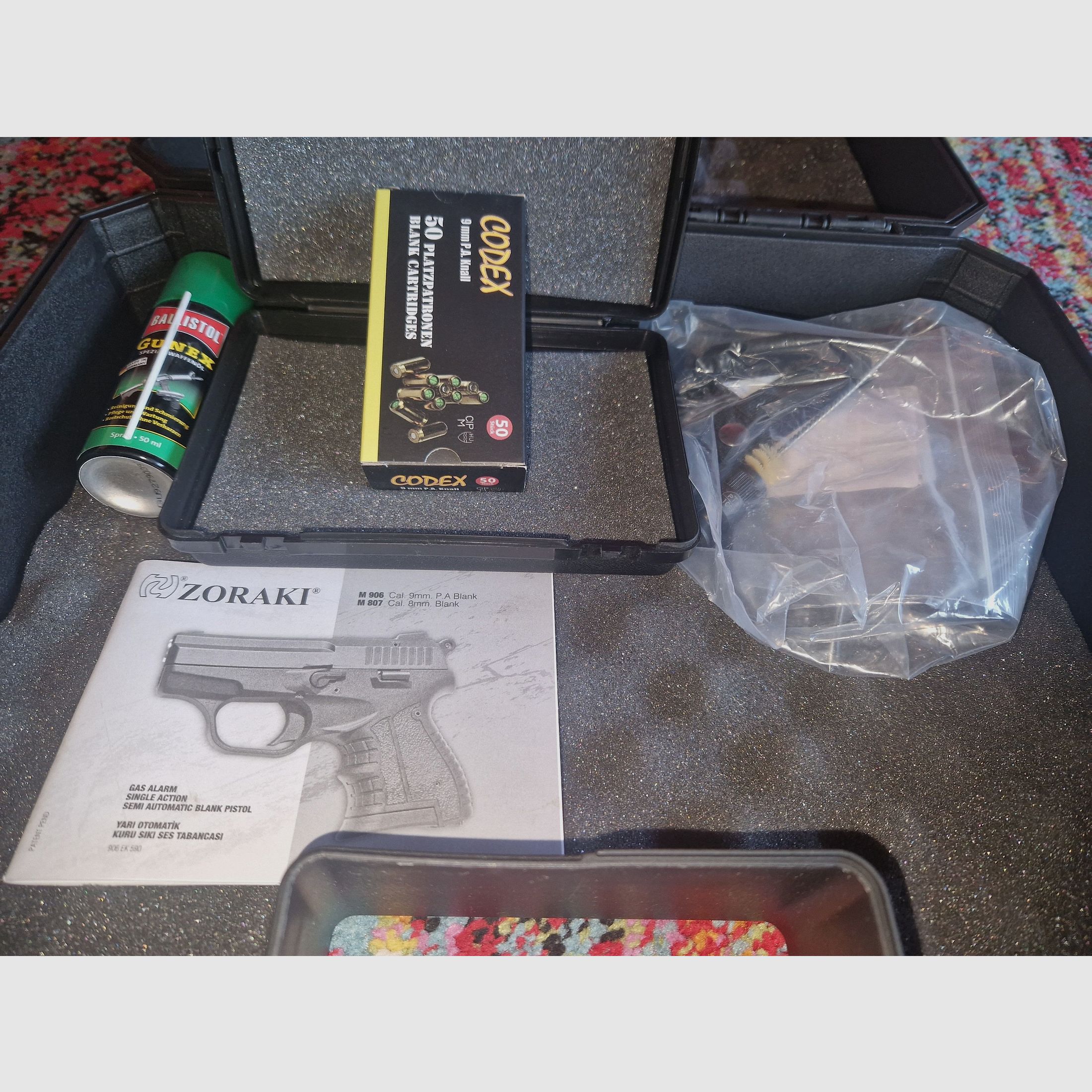 Zoraki 906 pistolet à blanc