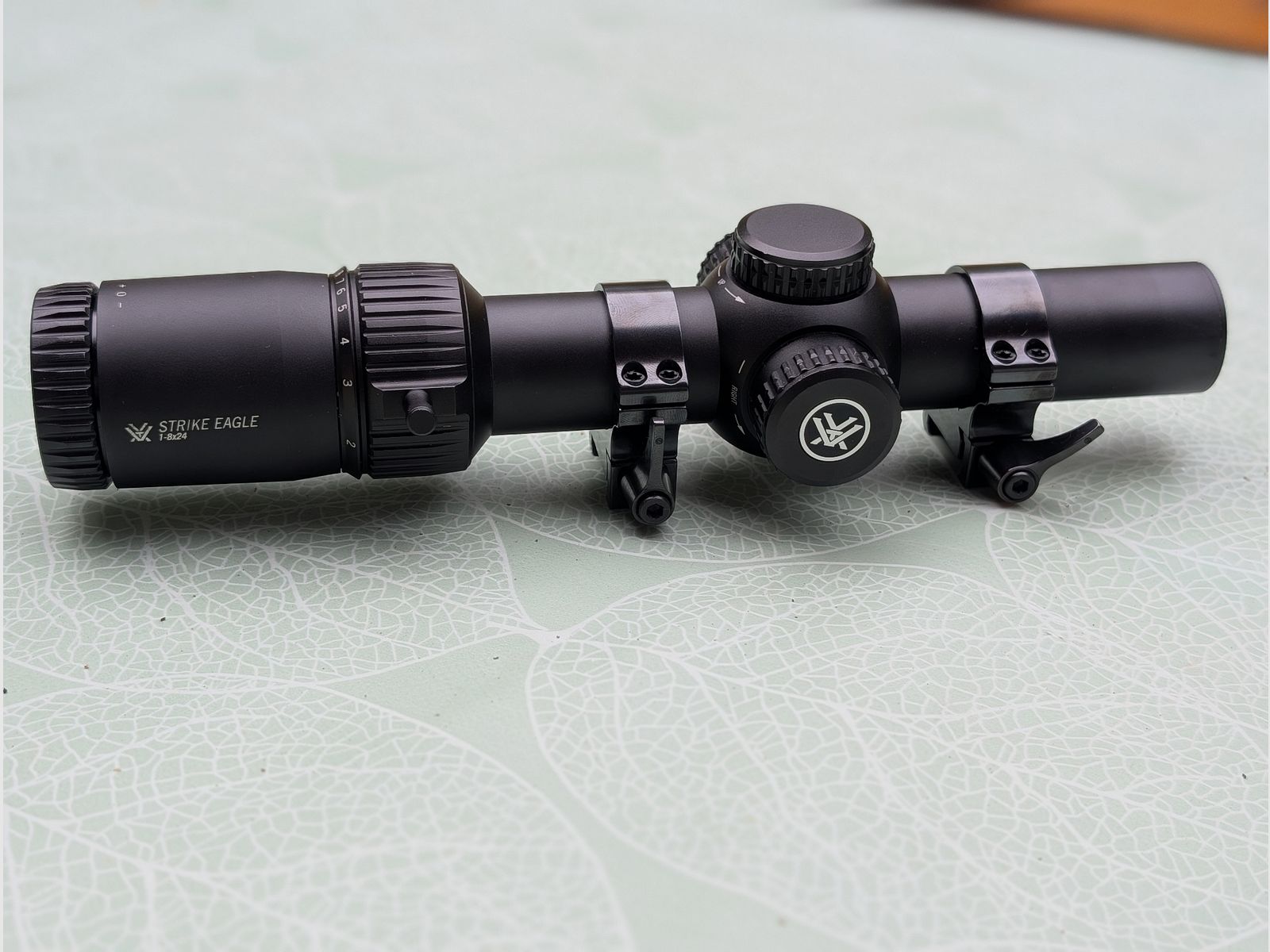 Vortex Strike Eagle 1-8x24 LPVO incl. Rusan Picatinny snelspanmontage