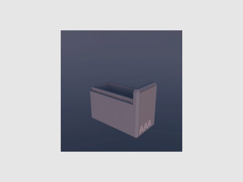 Filamelt AAA Scatola per batterie "Coperchio scorrevole" - per 10 / 20 / 25 / 50 batterie
