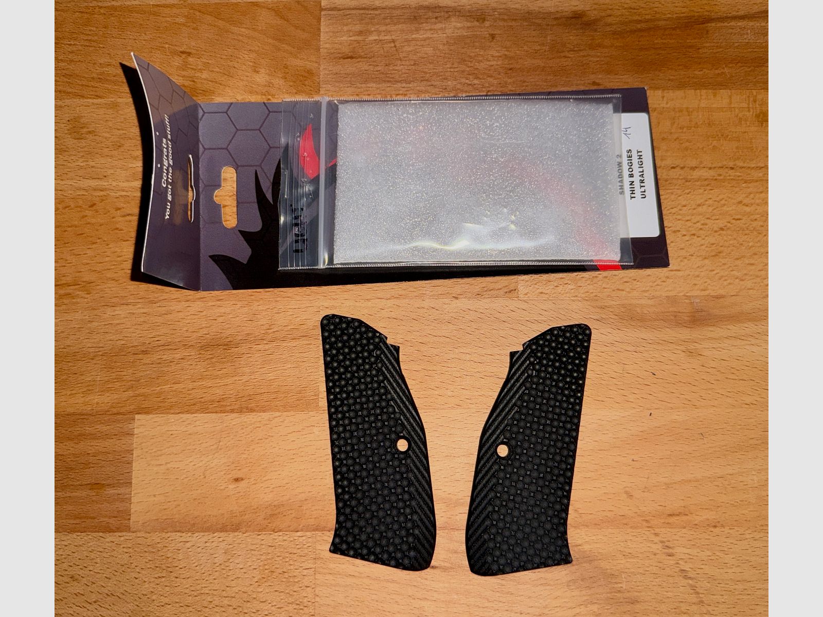 LOK Grips Ultralight CZ Shadow 2 Thin Bogies Griffschalen