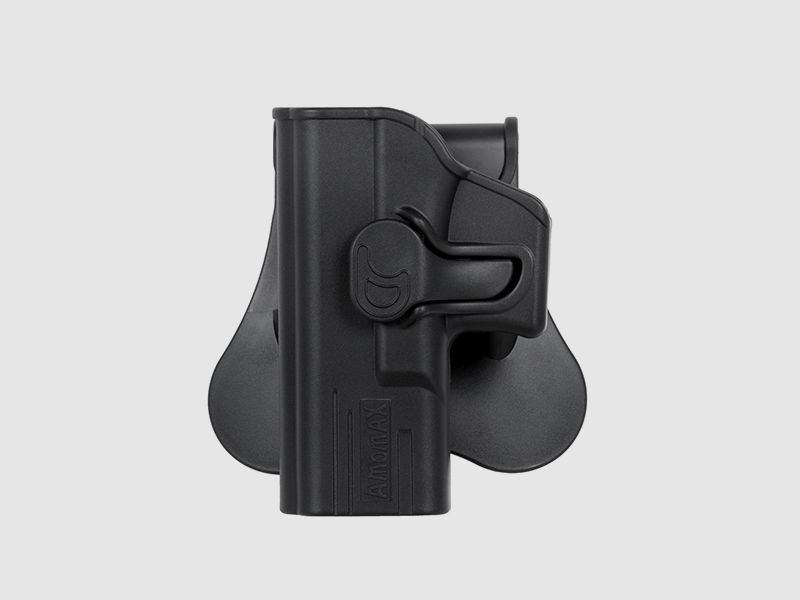 G19 Airsoft Left-Handed Holster Series - Black [Amomax]