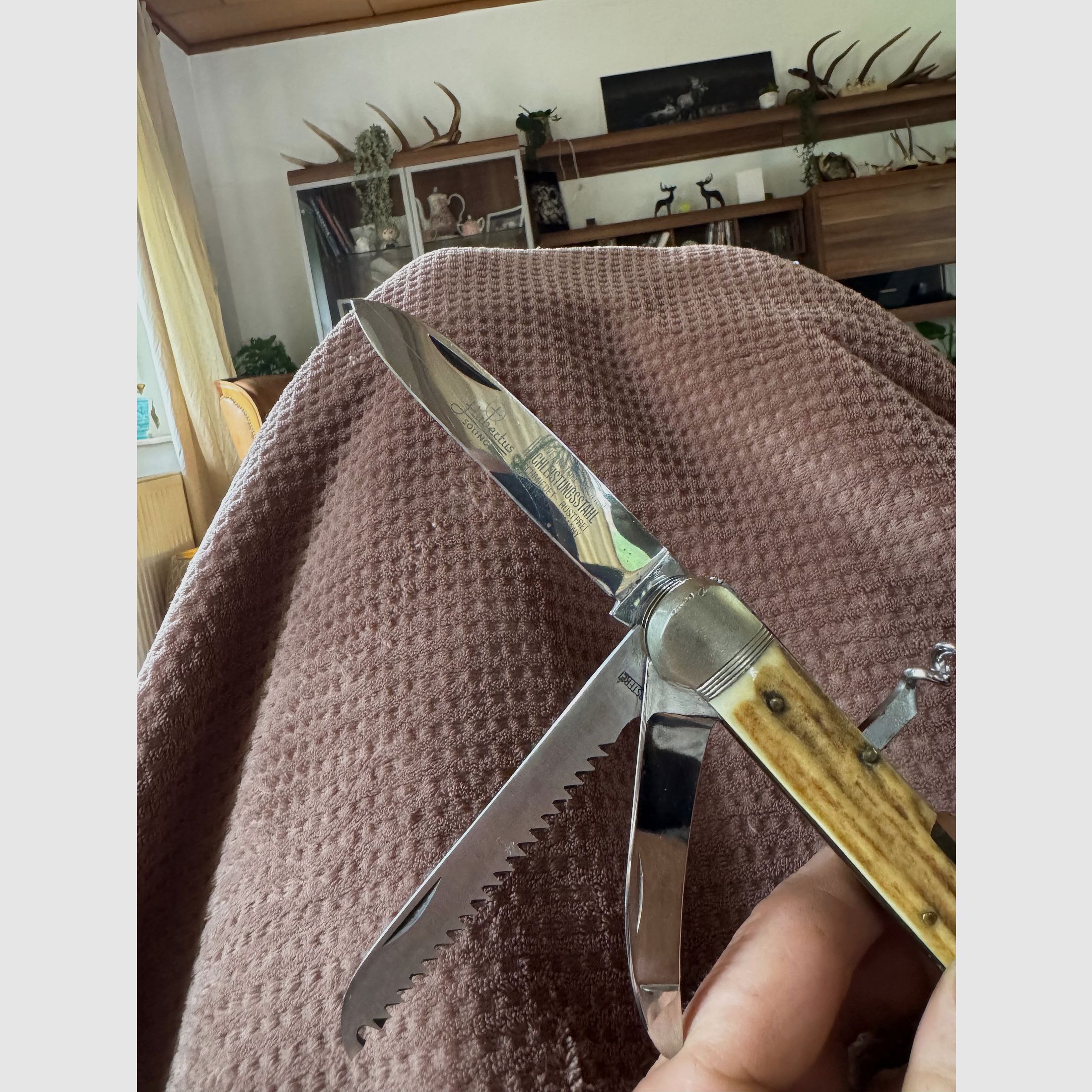 Coltello da caccia Hubertus solingen