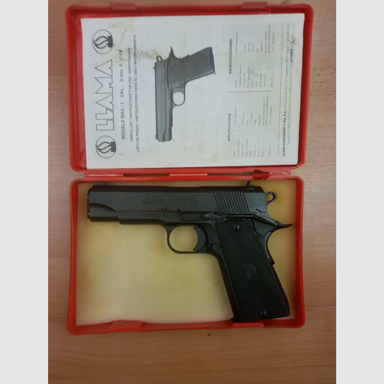 Llama, Hiszpania Max-I