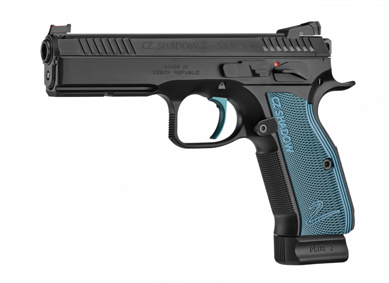 Pistolet CZ Shadow 2 SA 9mm Para 19-Cartouches – Pistolet de Tir avec Déclencheur Simple Action Réglable, image 2 sur 3