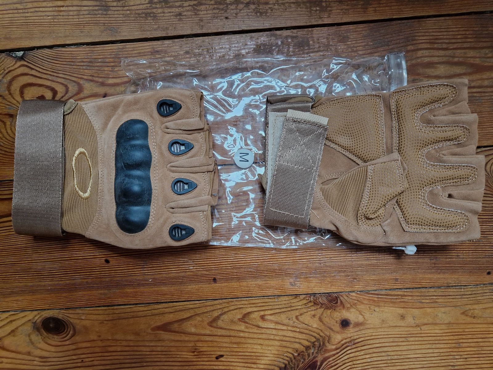 Handschuhe taktisch braun, Größe M,    NEU