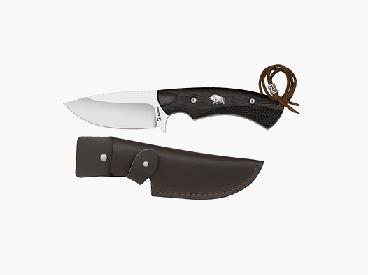 ALBAINOX – SCHWEINEMESSER MIT LEDERSCHEIDE