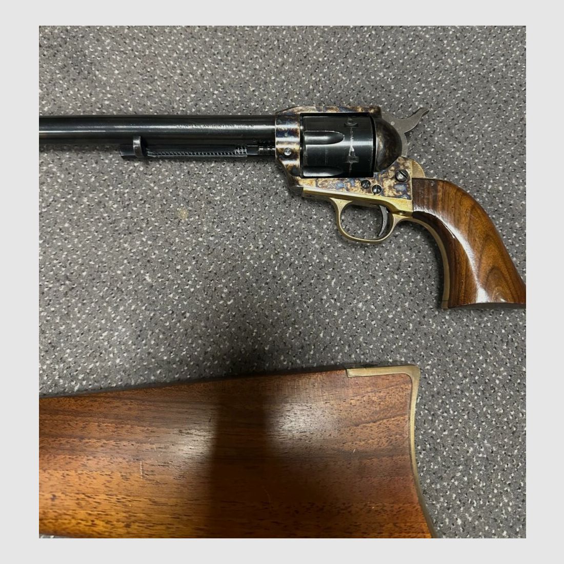 Hege Uberti American Buntline con culata de golpe