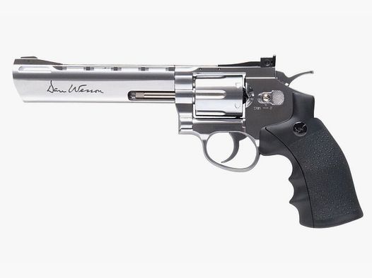 Dan Wesson 6" Silber 4,5mm BB Druckluft Co2