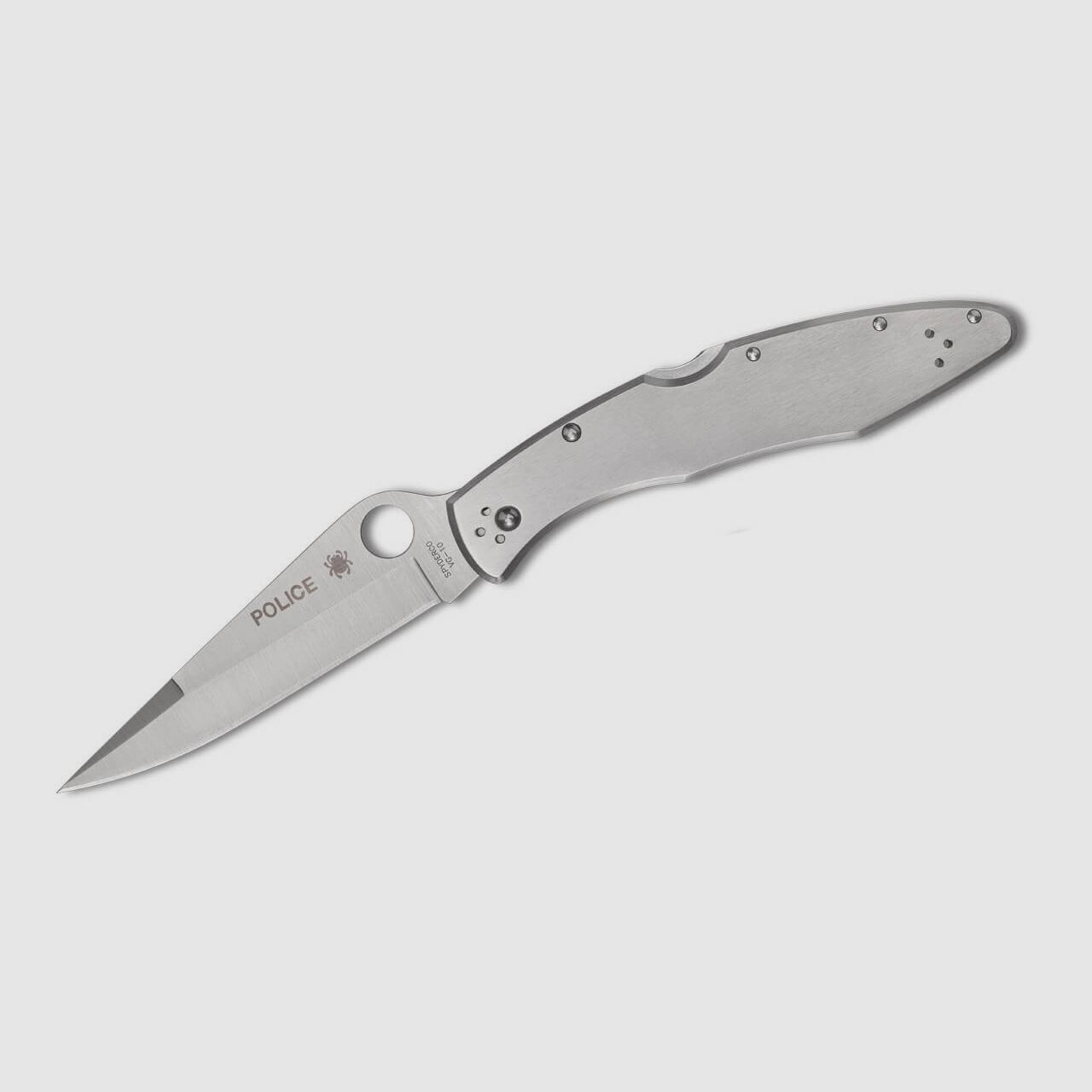 Cuchillo plegable Spyderco Police de aluminio