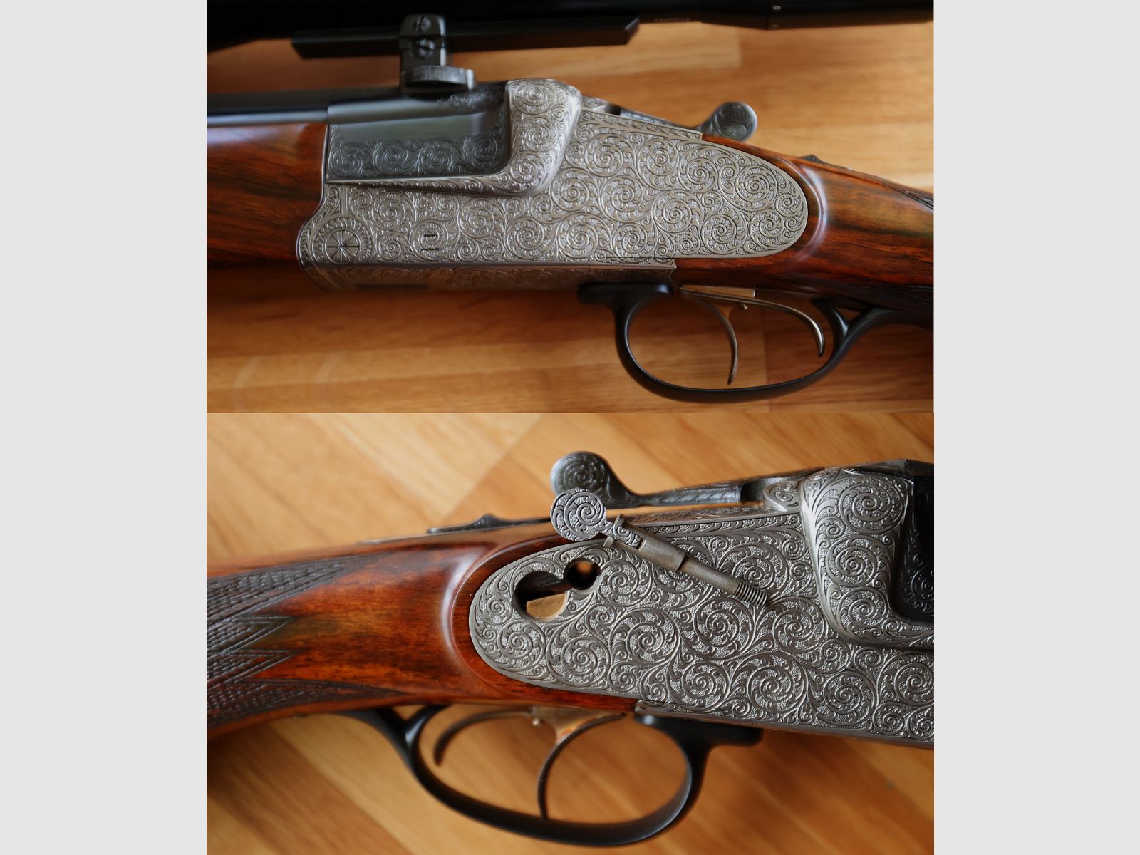 Krieghoff Ulm Primus Bergstutzen - Seitenschlosse