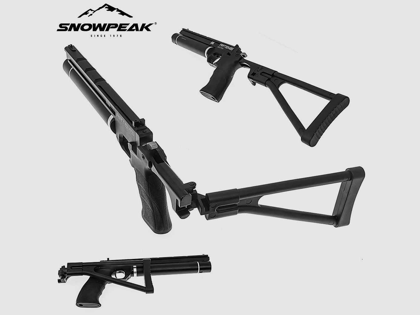 GSG AirmaX Snowpeak PP700 - Klappschaft