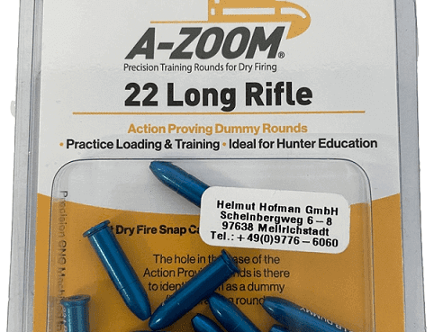 A-Zoom Pufferpatronen .22 LR - 12 Stück