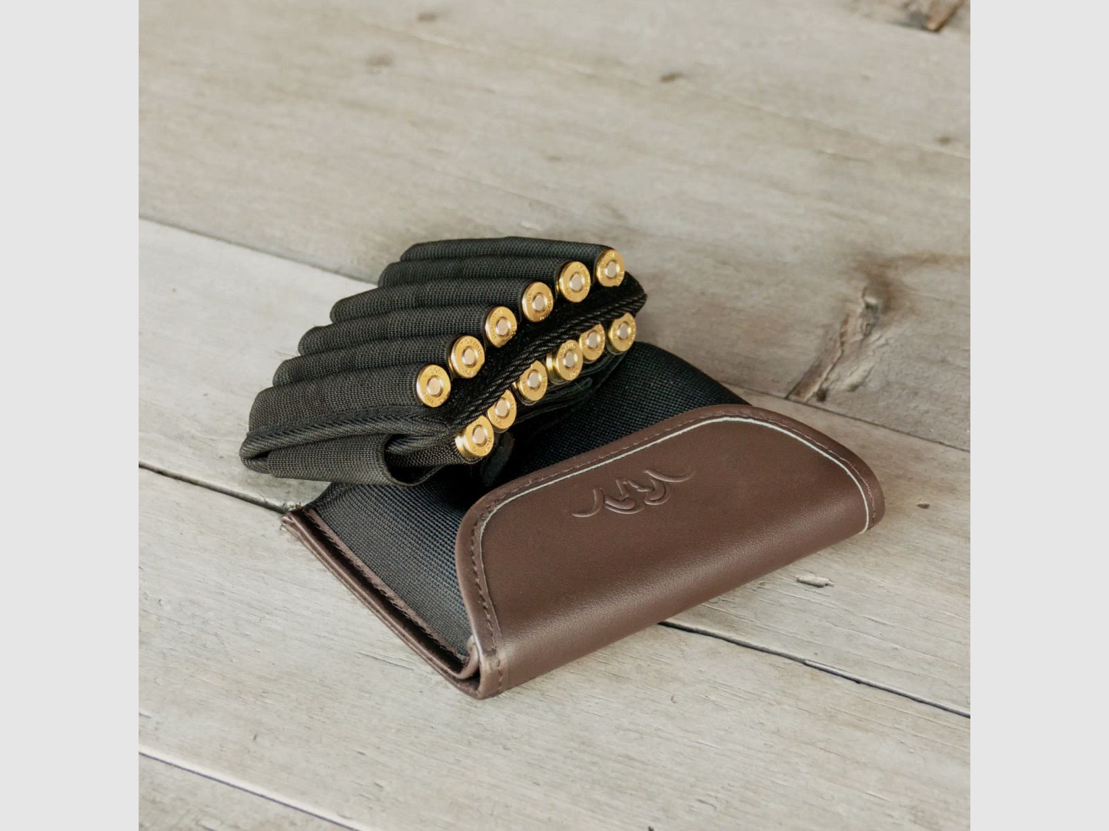 Custodia per cartucce Blaser (marrone)