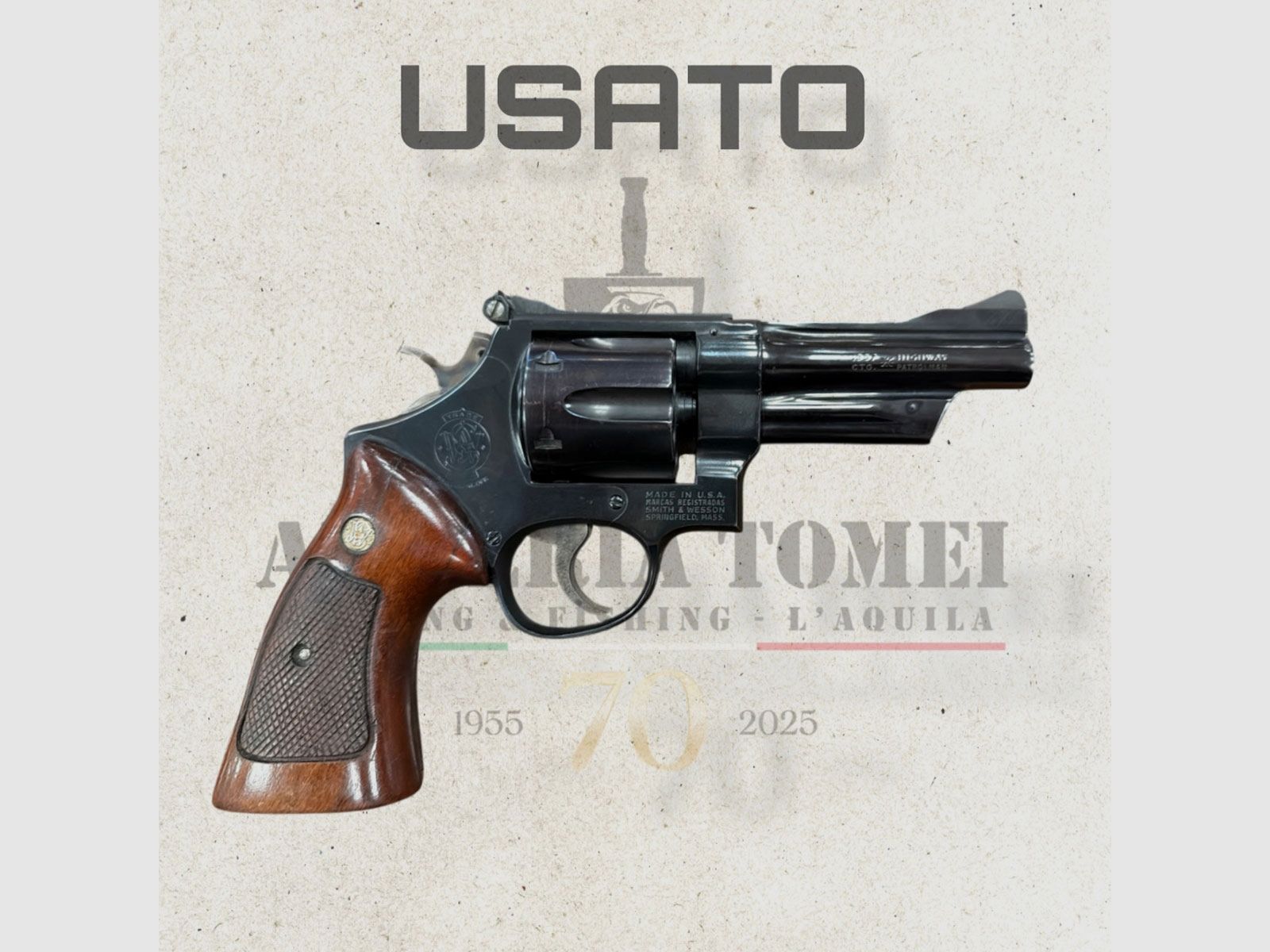 GEBRAUCHT – REVOLVER – SMITH & WESSON MOD. 28-2 HIGHWAY PATROLMAN | 4″ | Kal. 357 mag, Bild 2 von 3
