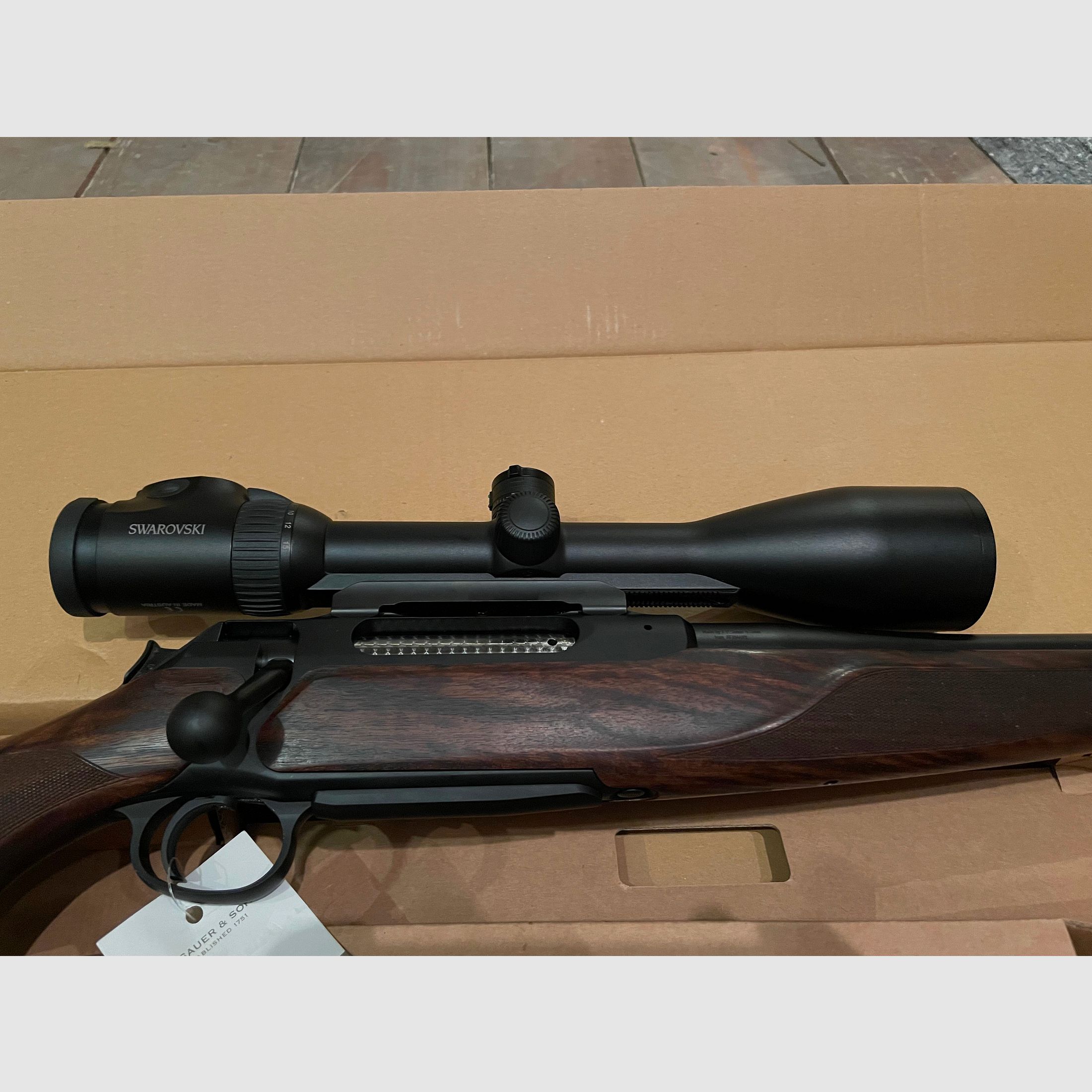 Sauer 404, cal. 9,3x62 mit Swarovski z6i 2.5-15 x56 P, HD, mit SD