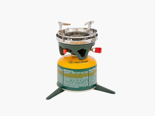 Highlander Forces Fast Boil Camping Gaskocher 1,1l Oliv