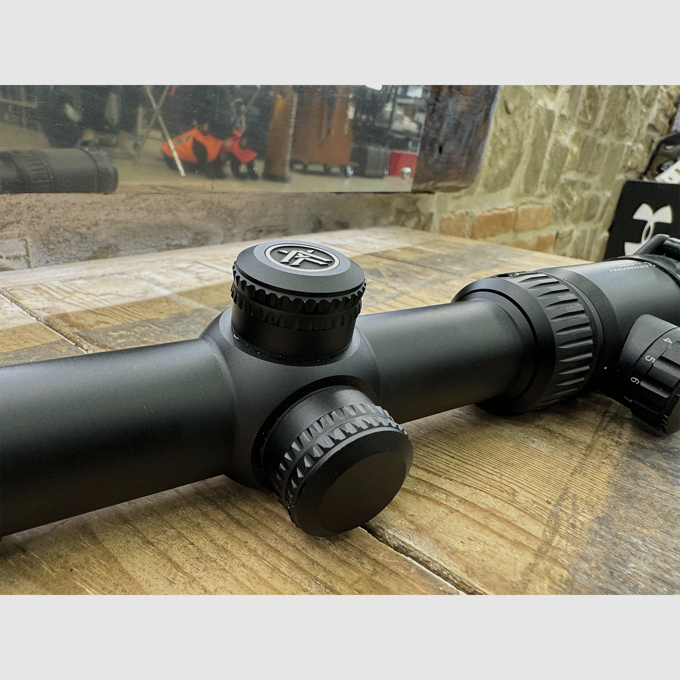 USED – OPTIC – VORTEX – CROSSFIRE II 1-4 x 24 V-BRITE (MOA) RETICLE | 30 mm TUBE, image 2 of 7