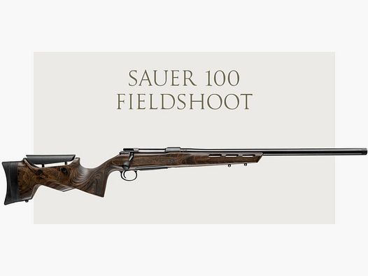 J.P. Sauer & Sohn SAUER 100 FIELDSHOOT Matchlauf LL 62 cm 6,5 Creedmoor + Gewinde