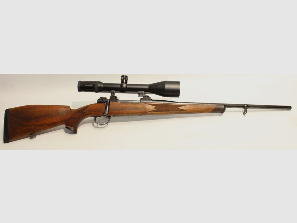 Mauser 98 with 2.5-10x56 Swarovski Habicht LA 4i