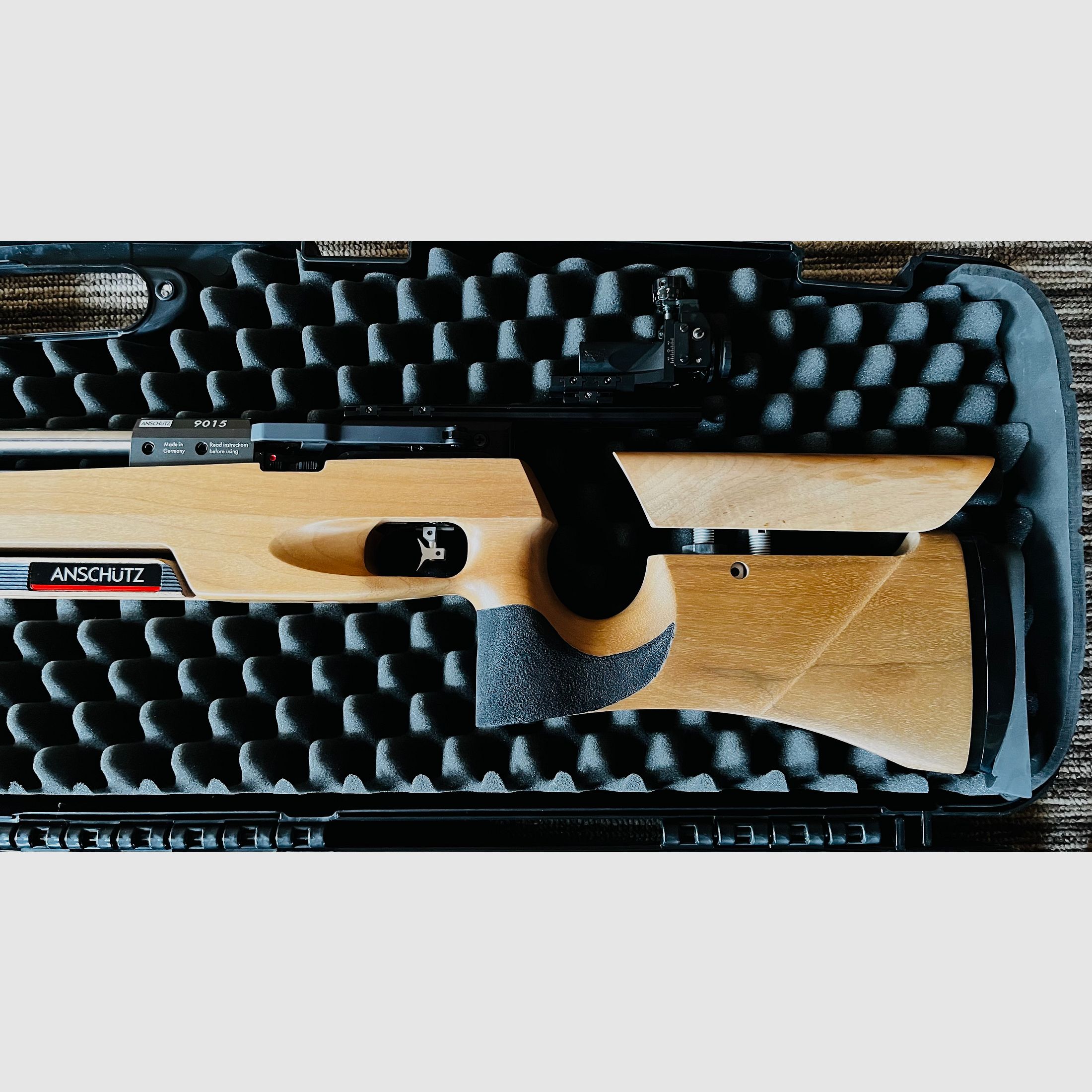 Air rifle Anschütz 9015 support