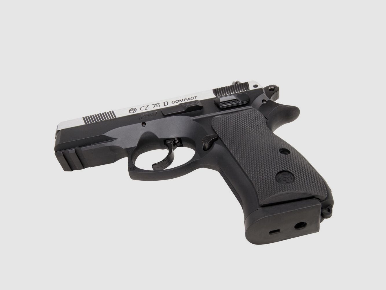 ASG	 CZ 75D Compact CO2 Pistole 4,5 mm BB Dual Tone