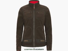 Härkila Fleecejacke Kamko Brown/Red