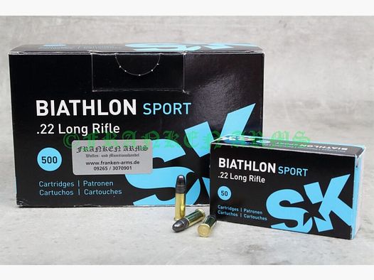 SK Schönebeck Biathlon Sport .22 l.r. 40gr. 2,59g 50 pièces Prix par lot