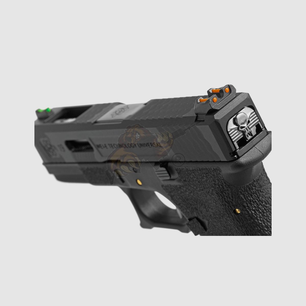 WE Custom 19 Metall Version Schwarz GBB -F-