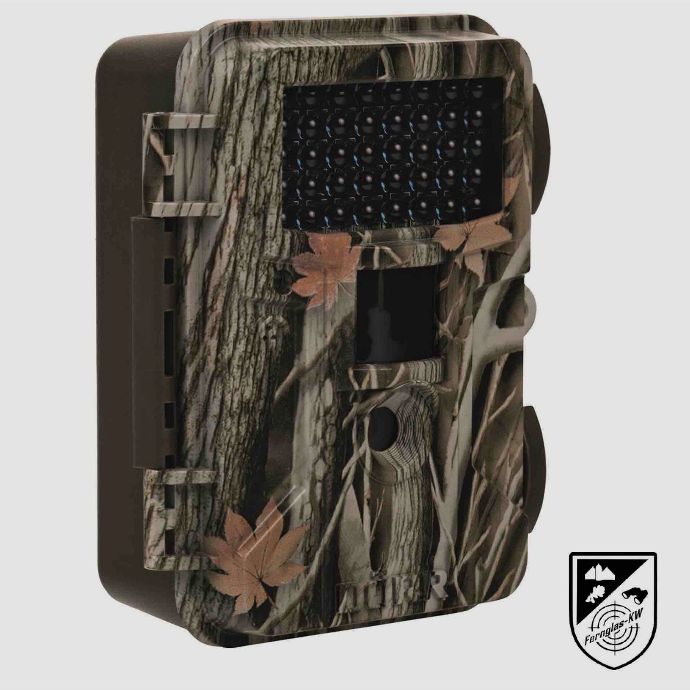 Dörr 204505 Wildkamera Fotofalle Snapshot Mini Black 12 MP HD Camouflage 40 Black LEDs