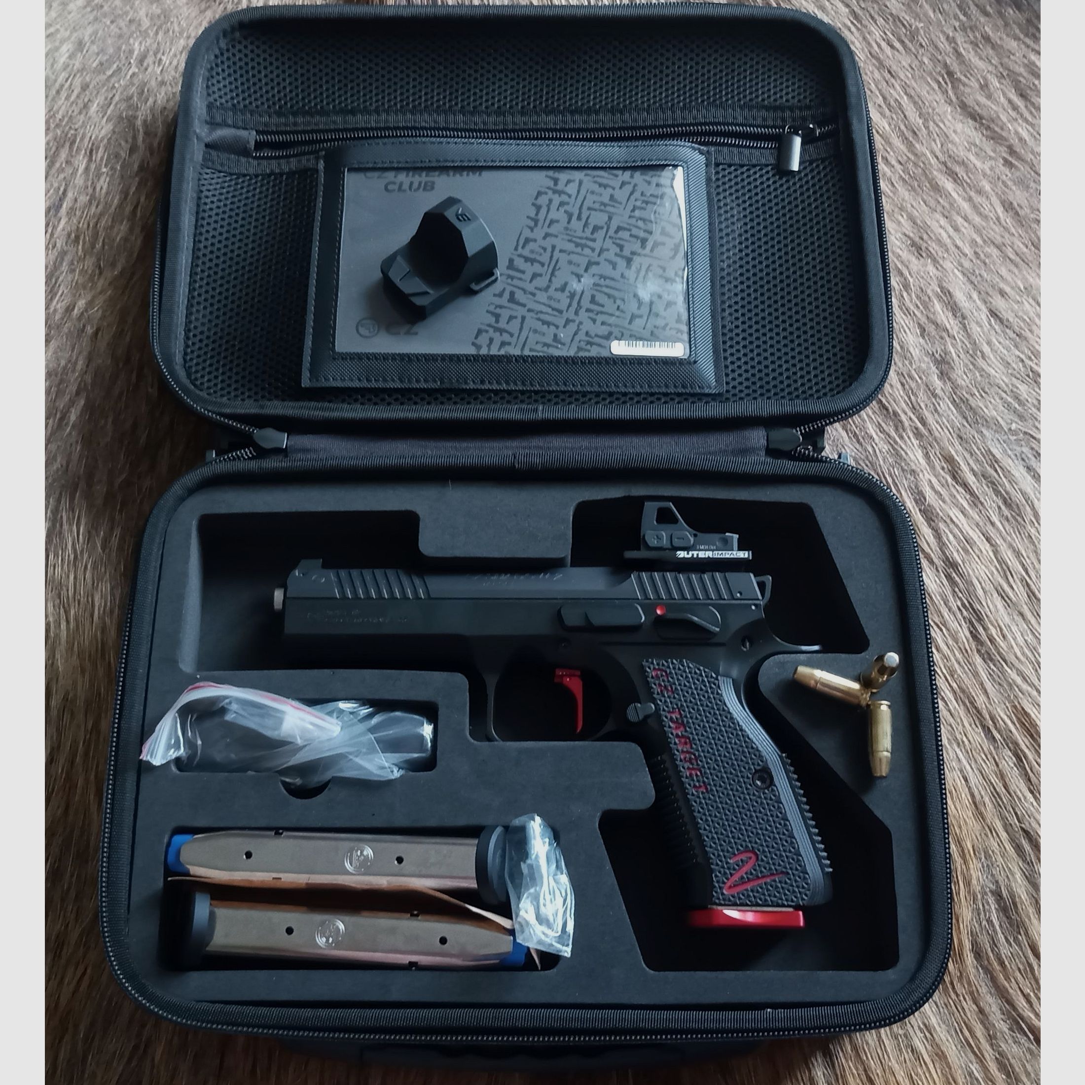 CZ 75 SHADOW 2 TARGET OU 3 MOA °°°°°°°°°°°°°°°°°°°°°°°°°°°°° 