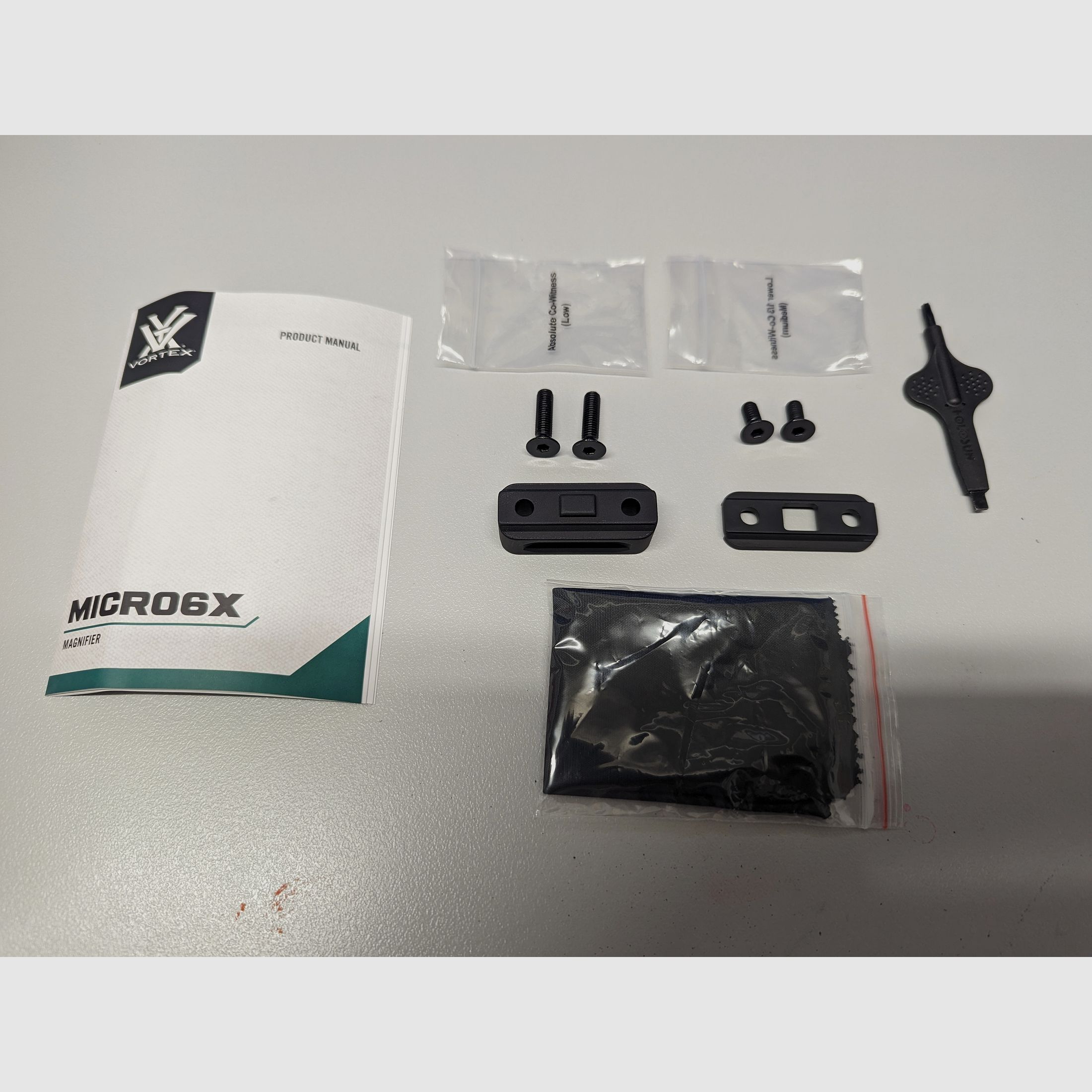 Neuwertiger Vortex Micro 6x Magnifier Rotpunkt Reflex Holo