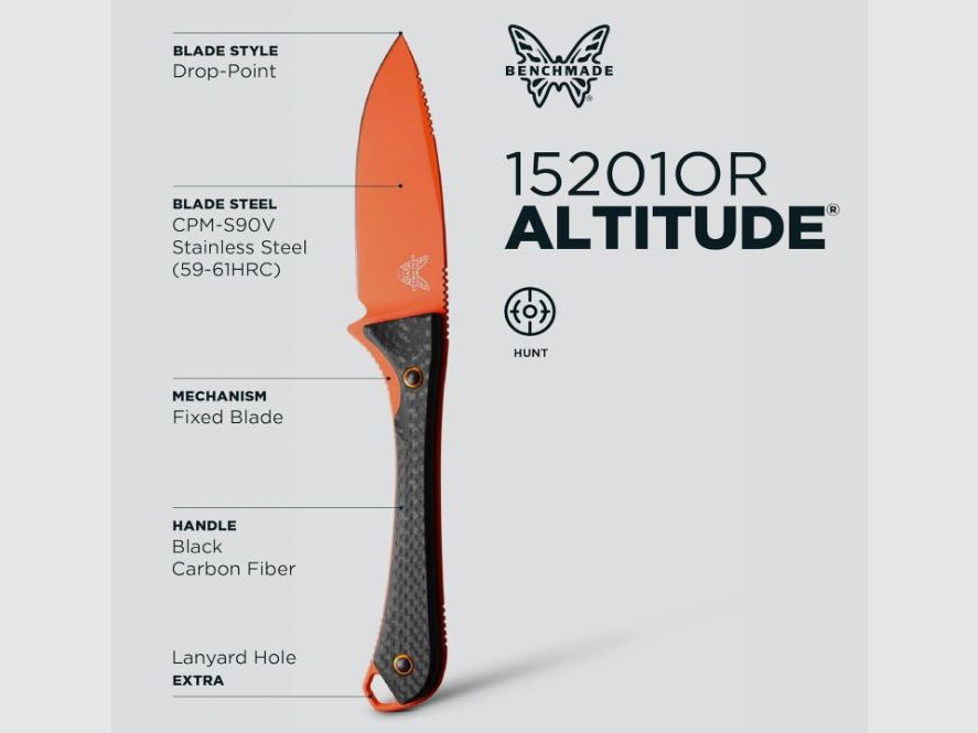 BENCHMADE ALTITUDE MESSER, Bild 2 von 3