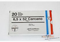 PPU Prvi Partizan 6,5x52 Carcano 9,0g/139gr FMJ BT 20 schoten oude verpakking