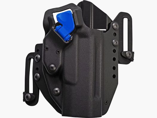 Holster Walther PDP LTG PRO avec boucle de ceinture pour port dissimulé sécurité bleue