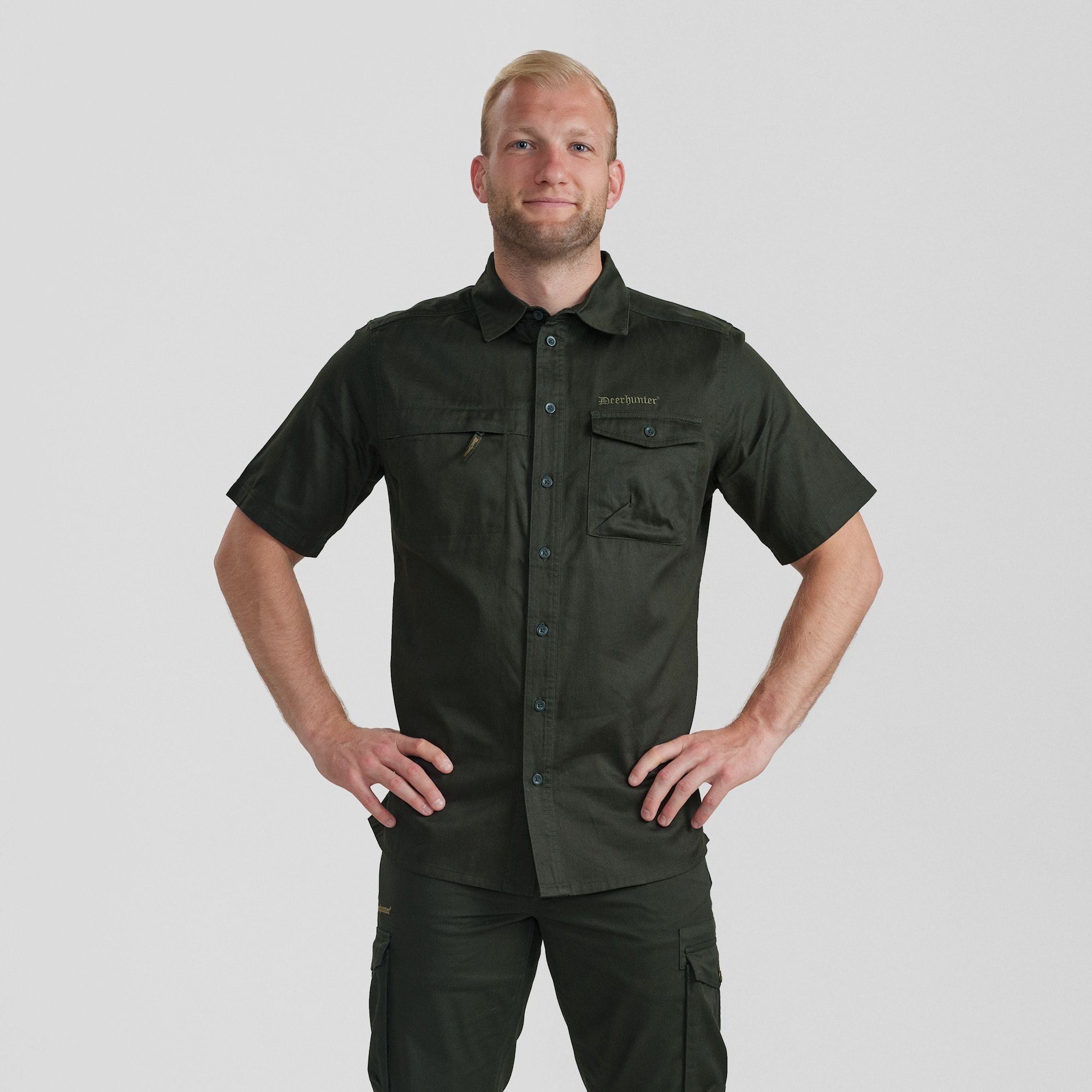 Deerhunter Atlas Shirt S/S Timber 47/48